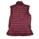 Nicole Miller Reversible Quilted Faux Fur Vest Wine Size Medium NWT Photo 5