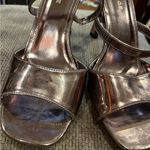 Rampage  Women's Shiny Brown Sandals Photo 3