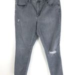 Universal Threads Universal Thread Womens Jeans High Rise Skinny Distressed Gray 14/32 Photo 0