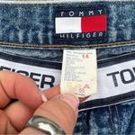 Tommy Hilfiger Vintage Y2K spell out waistband jeans relaxed fit Size 14 Photo 2