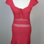American Eagle Pink Knit Mini Dress Size M NWT Photo 0