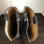 Circle G  By Corral Women's Black Crackle / Bone Embroidery Boots Size 9 Photo 9