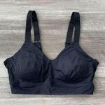 Ellen Tracy  Black Super Soft Bra Size M Thick Straps Wireless Photo 0