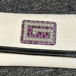 Guess White Leather Jem Stone Wallet Photo 0