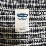 Old Navy Blue Gingham Cami Mini Dress Size Medium Checkered Picnic Cotton Casual Photo 4