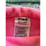 American Eagle  Cotton On Wild Fable Green White Pink Lot of 4 Crop Tops All XS Photo 3