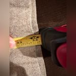 Banana Republic Tan Light Straight Wide Leg Low Rise Wool Dress Pants Sz 8P Photo 9