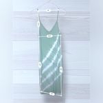 COOKIES CLOTHING Women’s Tie Dye Ombré Summer Midi Dress Green Size M Photo 5
