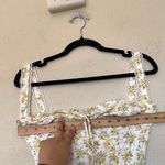 House Of CB  XS D-DD ‘Rosalee’ White Vintage Floral Print Cotton Bustier Sundress Photo 15