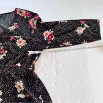 Torrid  Floral Animal Print Cropped Peplum 3/4 Sleeve Corset Top Size‎ 2X Photo 8