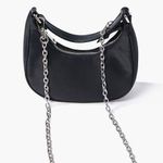Forever 21 Black Nylon Crossbody Mini Shoulder Bag Purse Photo 0