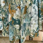 Bandolino Womens Blouse Sz Medium Boho Tunic Snake Print Hippie Festival Casual Photo 7