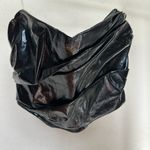 House Of CB ‎ Marla Black Faux Patent Leather Boned Corset Top 🤍 Photo 6