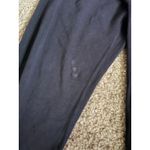 Old Navy Size Medium Orange Band Low Waisted Black Flare Yoga Pants Photo 4