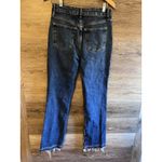 Free People Women Jeans Butterfly Buttons Distressed Hem High Waist Sz 29 Photo 6