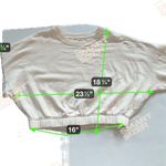 Hollister elastic bottom cropped sweatshirt- size medium Photo 1