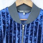 LuLaRoe Velvet Bomber Jacket Womens Small Stevie Going Out Party Glam Soft Grunge Indie Photo 2