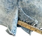 Kut From The Kloth ‎ Denim Gerri Shorts Fray Hem Acid Wash Pockets Size 14 Retro Photo 6