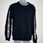 Moschino  Underwear Black Logo Tape Stretch Cotton Crew Neck Sweatshirt size XS Photo 0