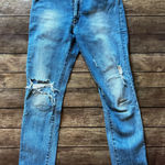 DL1961 👖  Distressed Button Fly Jeans | Size 26 Photo 0