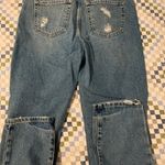Forever 21 Blue Ripped Jeans Photo 2