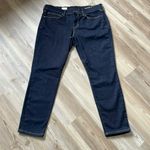 Gap 1969 Denim Women's 31 Short Legging Jean Mid Rise Dark wash NWT Stretch Y2K Photo 1