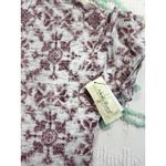 North River Womens M Tie Dye Geometric Print Short Sleeve Tunic Top White Size M Photo 5