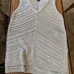 White House | Black Market WHBM S/L Stitchy Tank in Pearl Dust sz xs EUC Photo 4