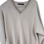 Jenni Kayne XS Charlie cashmere V-neck sweater Quiet Luxury Designer Old Money Photo 3