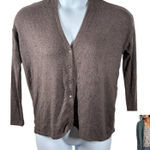 American Eagle  Soft & Sexy Plush Cardigan Purple Marble Oversized XS Photo 0