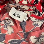 Leota Red plus size faux wrap red floral dress, EUC. Photo 6
