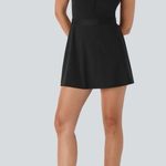 Halara NWT  Half Zip Racerback Cut Out Cool  Dry Mini Golf Active Dress-Golf Tee Photo 4