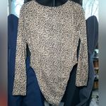 SheIn AS SEEN ON TIKTOK - Leopard Body suit Photo 3