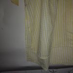 Andrew Marc Marc NY S Yellow Gingham Check Shirt Dress Photo 4