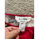 Born Free Africa Alberta ferretti scoop neck tribal tunic Dress XS/2 Red Black Photo 3