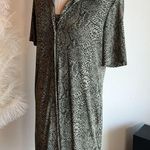 Vintage VTG animal print two piece set Green Size 8 Photo 2