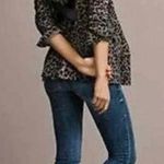 CAbi Women’s Jacket Blazer Jungle Animal Print Style # 3373 Gray Black Size 4 Photo 1