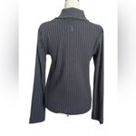 Nike  Yoga Luxe Ribbed Cover-Up Sweater Gray Photo 3