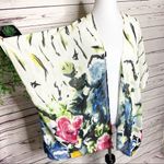 Multicolor Bohemian Abstract Floral Kimono Shawl Cover Photo 0