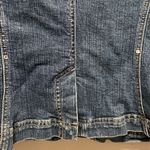 A.M.I. Jean Jacket Womens Small S Blue Denim With Rhinestones Size L Photo 7