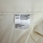 Muse by Marchesa Stretch Crepe Wide Leg Pants High Waist Ivory Cream US 0 NWT Photo 7