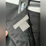 Ann Taylor black ball gown back pleat skirt size 6 Photo 3