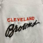 American Vintage Vintage 1980s Cleveland Browns Embroidered Logo Crewneck Sweatshirt USA Made L Photo 1
