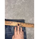 Risen Topped Cuffed Straight Leg Jeans 7/28 Distressed Blue Photo 5