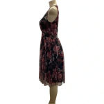 Candalite  Size Small Sleeveless Floral Print Dress W/Back Zipper New With Tags Photo 2