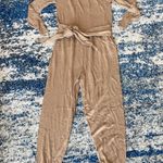 Majorelle Charlotte Jumpsuit in Taupe Small Photo 3