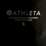 Athleta Elation 8" Bike Short Powervita High Rise Pull On Stretch Black Small Photo 2