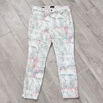 NYDJ NEW Ami Ankle Skinny Jeans Paisley Size 10 Photo 2
