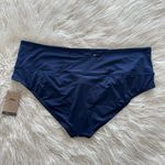 Nike  Swim Plus Size Essential High Waist Banded Bottom Midnight Navy Size 3X Photo 7