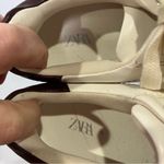 ZARA white faux leather sneakers size 37 Photo 7